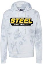Load image into Gallery viewer, Steel Lacrosse Adult Tie-Dye Fleece Hooded Sweatshirt