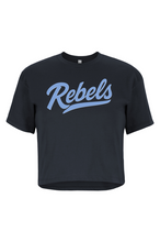 Load image into Gallery viewer, Rebels Lacrosse Women's Ideal Crop T-Shirt