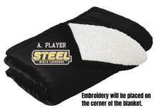 Load image into Gallery viewer, ***NEW*** Steel Lacrosse PA Mountain Lodge Blanket