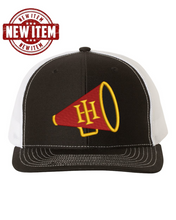 Load image into Gallery viewer, HIES Cheerleading Garment Washed STRUCTURED Mesh Back Trucker Cap