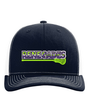 Load image into Gallery viewer, North Fulton United Lacrosse Garment Washed STRUCTURED Mesh Back Trucker Cap
