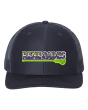 Load image into Gallery viewer, North Fulton United Lacrosse Garment Washed STRUCTURED Mesh Back Trucker Cap