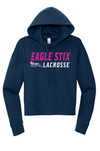 Load image into Gallery viewer, Maryland National Lacrosse District Women's Cropped Fleece Hoodie