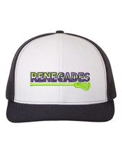 Load image into Gallery viewer, North Fulton United Lacrosse Garment Washed STRUCTURED Mesh Back Trucker Cap