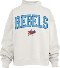 Load image into Gallery viewer, Rebels Lacrosse Women's Oversized Mock Fleece