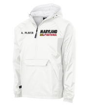Load image into Gallery viewer, Maryland National Lacrosse Adult Solid Flannel Lined Windbreaker