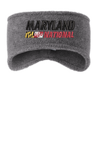 Load image into Gallery viewer, Maryland National Lacrosse Stretch Fleece Headband