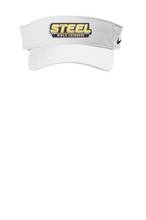 Load image into Gallery viewer, Steel Lacrosse Nike Dri-FIT Team Performance Visor