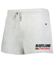Load image into Gallery viewer, ***NEW*** Maryland National Lacrosse Badger Women's Fleece Short