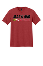Load image into Gallery viewer, Maryland National Lacrosse Adult Perfect Tri Tee