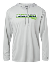 Load image into Gallery viewer, North Fulton United Lacrosse Club Adult B-Core Long Sleeve Hood Tee