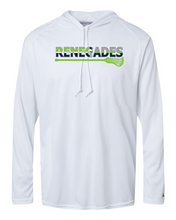 Load image into Gallery viewer, North Fulton United Lacrosse Club Adult B-Core Long Sleeve Hood Tee