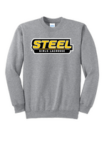 Load image into Gallery viewer, Steel Lacrosse Adult Heavy Blend Crew Neck Sweatshirt