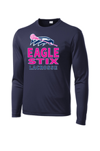Load image into Gallery viewer, Maryland National Lacrosse Youth Long Sleeve Sport-Tek Performance Tee
