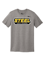 Load image into Gallery viewer, Steel Lacrosse Youth Nike Legend Short Sleeve Tee