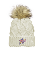 Load image into Gallery viewer, Rebels Lacrosse Faux Fur Pom Beanie