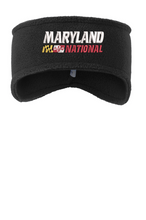Load image into Gallery viewer, Maryland National Lacrosse Stretch Fleece Headband