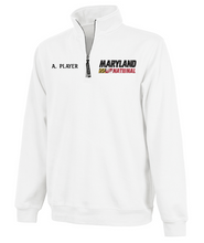 Load image into Gallery viewer, Maryland National Lacrosse Adult Crosswind Quarter Zip Sweatshirt