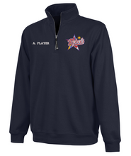 Load image into Gallery viewer, Rebels Lacrosse Youth Crosswind Quarter Zip Sweatshirt