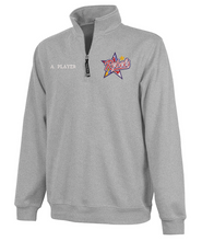Load image into Gallery viewer, Rebels Lacrosse Youth Crosswind Quarter Zip Sweatshirt