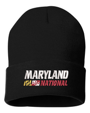 Load image into Gallery viewer, Maryland National Lacrosse Solid Cuffed Beanie