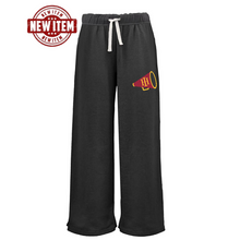 Load image into Gallery viewer, HIES Cheerleading Wide Leg Fleece Pants with Pockets