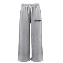 Load image into Gallery viewer, ***NEW*** Maryland National Lacrosse Wide Leg Fleece Pants with Pockets