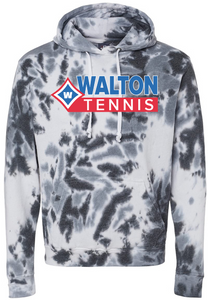 Walton Tennis Adult Tie-Dye Fleece Hooded Sweatshirt