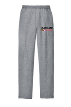 Load image into Gallery viewer, Maryland National Lacrosse Adult Core Fleece Sweatpant with Pockets
