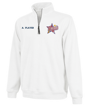 Load image into Gallery viewer, Rebels Lacrosse Adult Crosswind Quarter Zip Sweatshirt