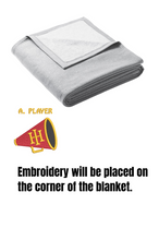 Load image into Gallery viewer, ***NEW*** HIES Cheerleading Core Fleece Blanket