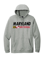 Load image into Gallery viewer, Maryland National Lacrosse Nike Club Fleece Pullover Hoodie