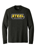 Load image into Gallery viewer, Steel Lacrosse Unisex Perfect Tri Long Sleeve Tee