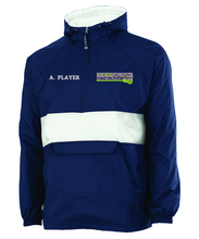 Load image into Gallery viewer, North Fulton United Lacrosse Adult Flannel Lined Windbreaker
