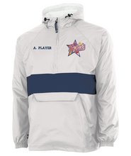 Load image into Gallery viewer, Rebels Lacrosse Adult Flannel Lined Windbreaker