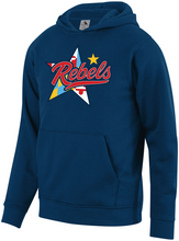 Load image into Gallery viewer, Rebels Lacrosse Adult 60/40 Fleece Hoodie