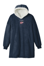 Load image into Gallery viewer, Rebels Lacrosse Mountain Lodge Wearable Blanket
