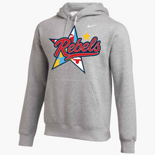 Load image into Gallery viewer, Rebels Lacrosse Nike Youth Club Fleece Hoodie