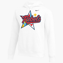 Load image into Gallery viewer, Rebels Lacrosse Nike Youth Club Fleece Hoodie