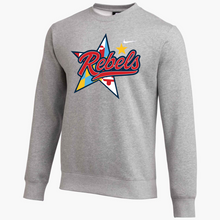 Load image into Gallery viewer, Rebels Lacrosse Adult Nike Club Fleece Crew