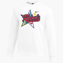Load image into Gallery viewer, Rebels Lacrosse Adult Nike Club Fleece Crew