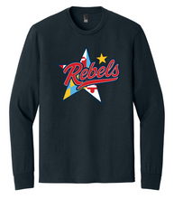 Load image into Gallery viewer, Rebels Lacrosse Unisex Perfect Tri Long Sleeve Tee