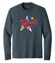 Load image into Gallery viewer, Rebels Lacrosse Youth Perfect Tri Long Sleeve Tee