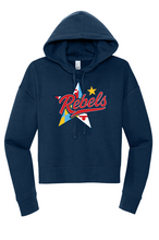 Load image into Gallery viewer, Rebels Lacrosse District Women's Cropped Fleece Hoodie