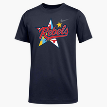 Load image into Gallery viewer, Rebels Lacrosse Youth Nike Legend Short Sleeve Tee