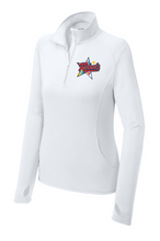Load image into Gallery viewer, Rebels Lacrosse Ladies Performance 1/4-Zip