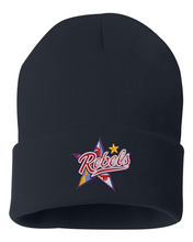 Load image into Gallery viewer, Rebels Lacrosse Solid Cuffed Beanie