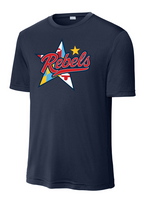 Load image into Gallery viewer, ***NEW*** Rebels Lacrosse Adult Sport-Tek Performance Tee