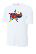 Load image into Gallery viewer, ***NEW*** Rebels Lacrosse Adult Sport-Tek Performance Tee