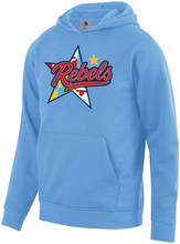 Load image into Gallery viewer, Rebels Lacrosse Adult 60/40 Fleece Hoodie